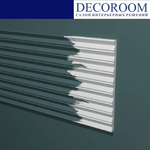 Decor-Dizayn. Панель DD908, 180x10x3000мм. Полимер, композит