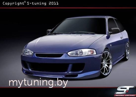 Передний бампер R для Mitsubishi Colt