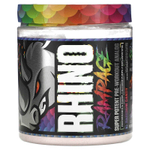 MuscleSport, Rhino Rampage, суперсильный предтренировочный аналог, радужные конфеты, 210 г (7,4 унции)