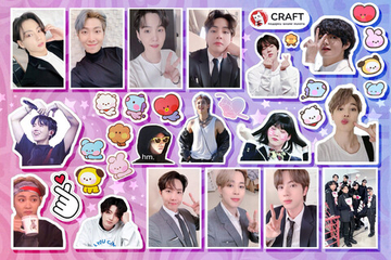 Стикерлист "BTS"