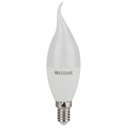 Лампочка светодиодная Kodak LED KODAK BXS-11W-830-E14 E14 / Е14 11Вт свеча на ветру теплый белый свет | Лампы cветодиодные Свеча (B/C)