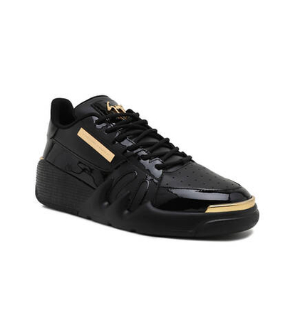 Кожаные кроссовки talon Giuseppe Zanotti - черный(RM40002)