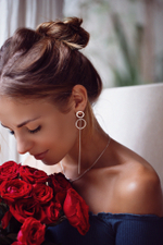 Серьги «Пазлы»