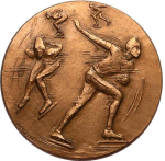 France, Speed Skating Medal – 1976 Bronze