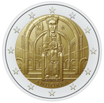 2 евро 2021 Андорра - 100-летие коронации Богоматери Меричельской