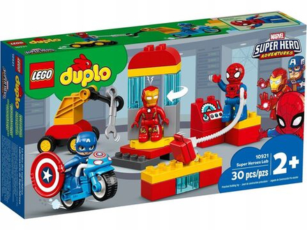 Конструктор Lego Duplo 10921 Super Heroes Лаборатория супергероев