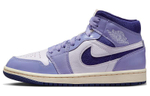 Кроссовки Jordan Air Jordan 1 Mid "Purple Chenille" (Женская размерная сетка)