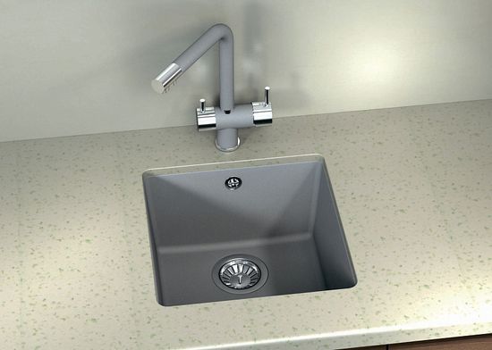 Кухонная мойка FLORENTINA Вега 400 грей