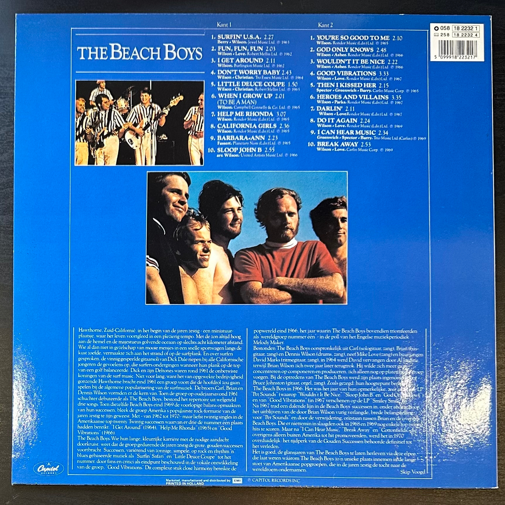 The Beach Boys - Grootste Hits - Hit Kollektie (Голландия)