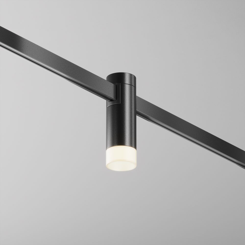 Трековый магнитный светодиодный светильник Maytoni Flarity Skim TR145-1-3W3K-W-B