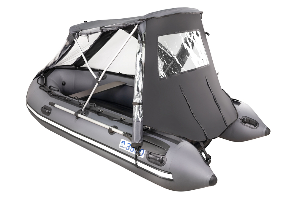 Тент трансформер Апаче 350 НДНД (графит/черный)