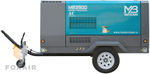 Винтовой дизельный компрессор master blast mb400d-7 + ac