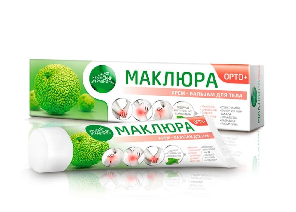 МАКЛЮРА крем-бальзам для тела "ОРТО +" 100 мл