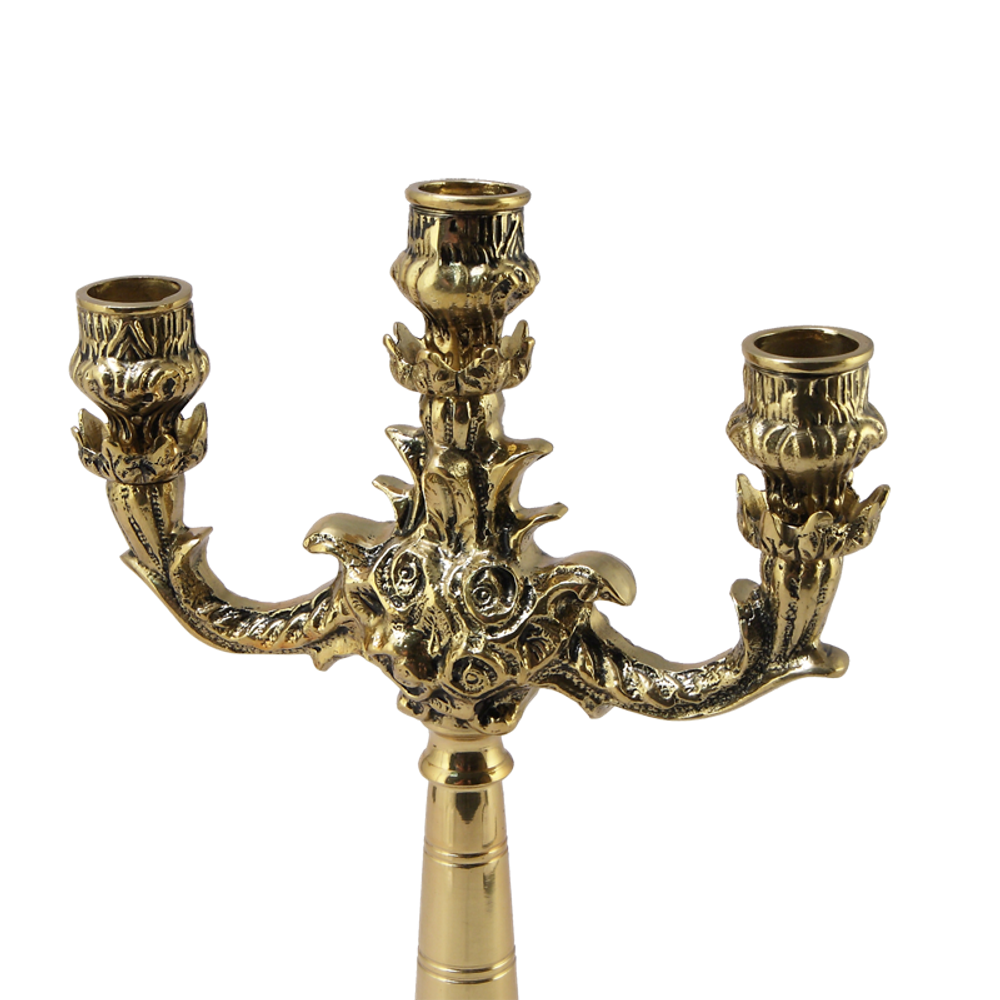 Bello De Bronze Каминные часы с канделябрами "Император"