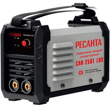 Сварочный аппарат инверт, Ресанта, САИ-250Т Lux, 250 А, электрод