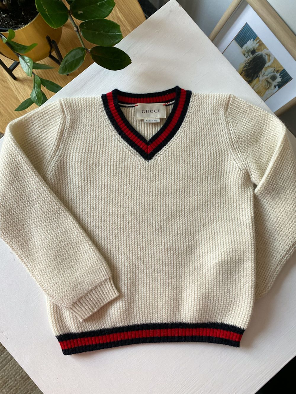 Новый кашемировый свитер Gucci, 92