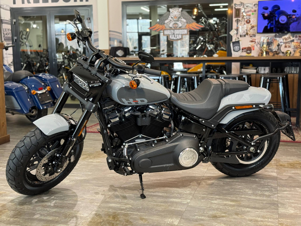 Harley-Davidson Fat Bob 114 Billiard Grey 2024