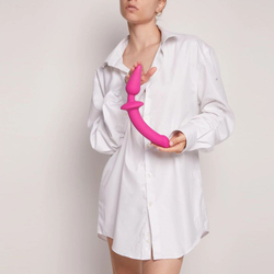 Фаллоимитатор Strap-On-Me Switch Plug-In Semi-Realistic фуксия S