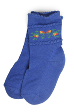Носки для девочек С11 11р. синий, 1 шт.