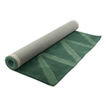 Ковер шерстяной ручной работы geometric dance зеленого цвета, 200х280 см