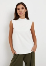 Майка стойка 2 белый