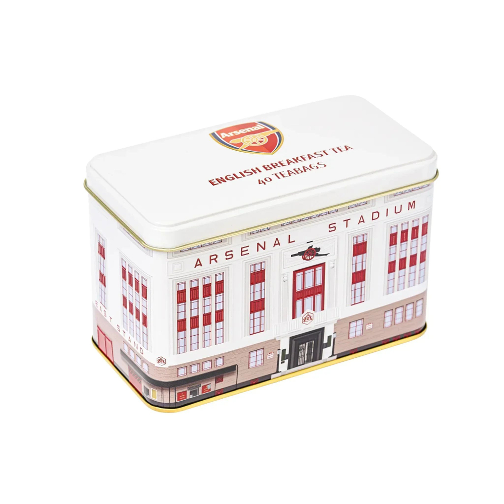 New English Teas Чай в пакетиках Arsenal FC Classic Tea Tin, 40шт