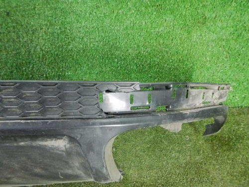 Юбка заднего бампера Audi Q7 2 (2015-2019) S-line