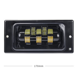 ПТФ LED 2110 9-30V 50W (W+Y) 5линз 2реж (пара) 21102п/050-13-50W-WY