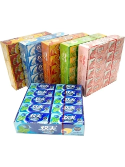 Жевательная резинка HuAnFu 5 вкусов 21,5г х 20 штук