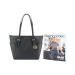 Сумка MICHAEL KORS MK Charlotte Logo Tote, 35T0GCFT7L-BLACK