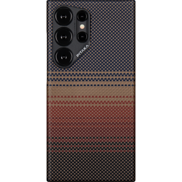 Чехол Pitaka Fusion Weaving MagEZ 4 Samsung Galaxy S24 Ultra (6,8 "), Sunset