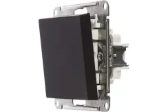 Выключатель Systeme Electric ATLASDESIGN 1-клавишный проходной карбон 36221