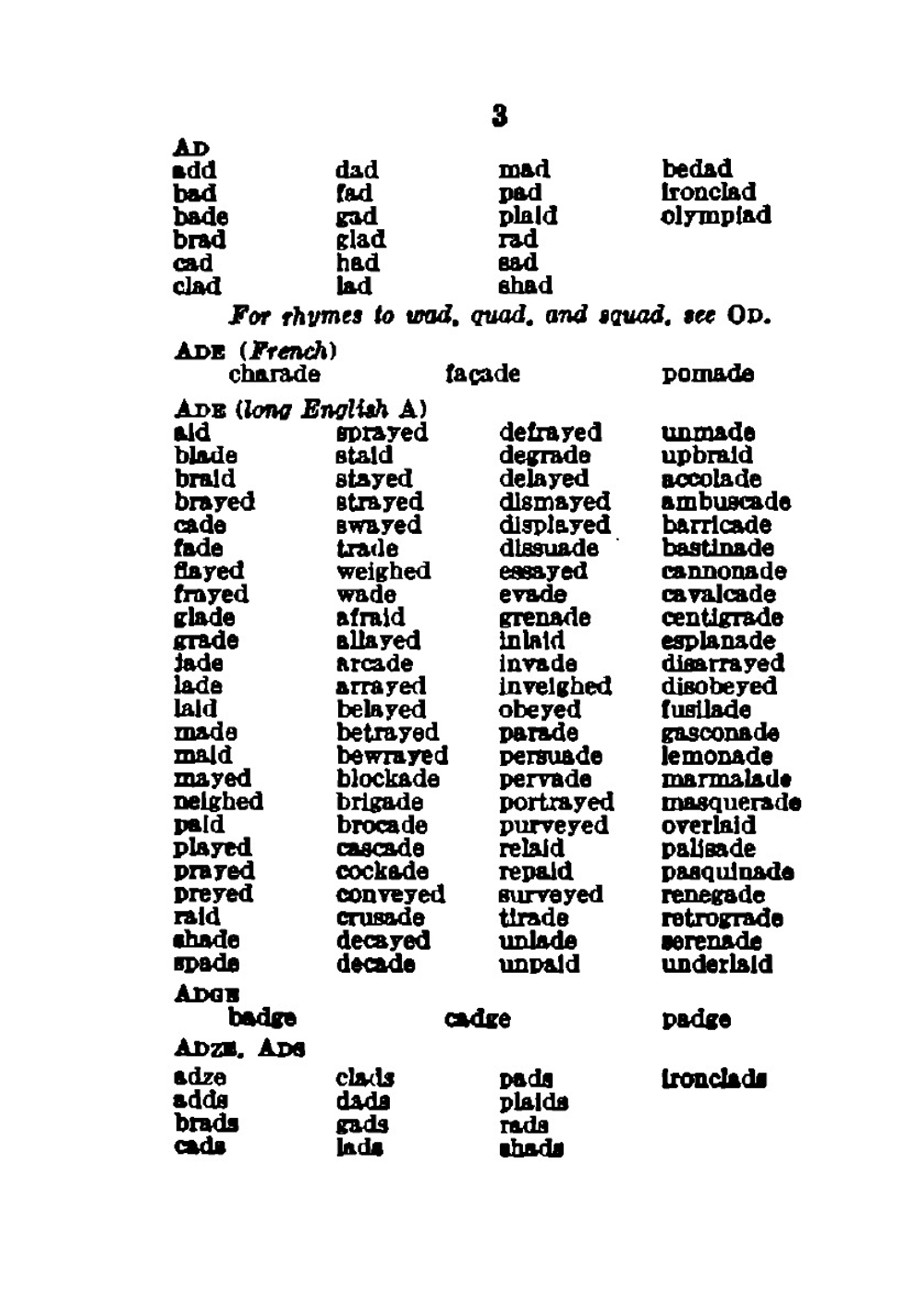 A compact rhyming dictionary | P. R. Bennett