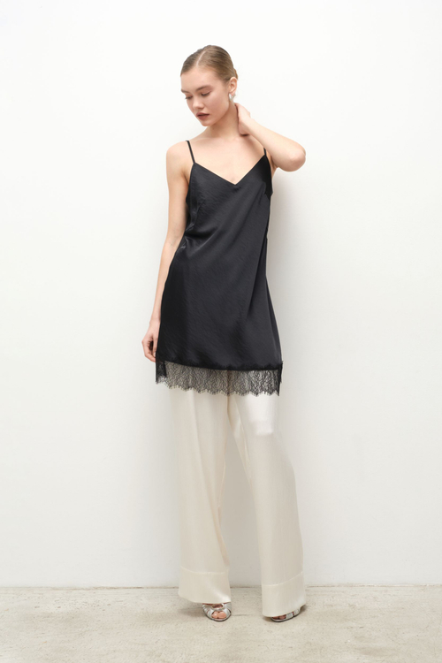 Комбинация с кружевом