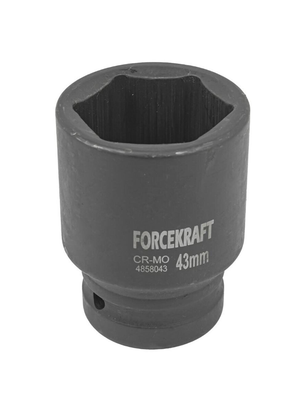 Головка ударная 1'', 43мм (6гр.) FORCEKRAFT FK-4858043