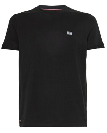Теннисная футболка Tommy Hilfiger Tech Essentials Short Sleeve Tee - Black