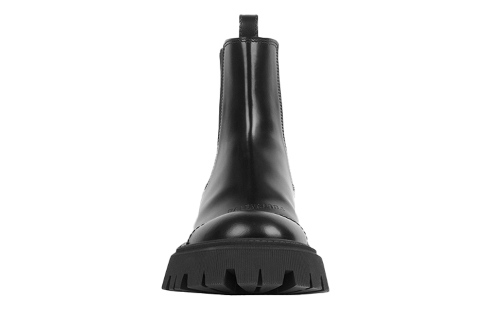 Balenciaga Tractor 20mm Boot Black