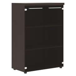 Шкаф со стеклянными дверьми и топом AMC 85.7  850х456х1201 ALTO