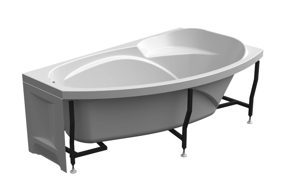 Акриловая ванна Radomir Vanessa (Радомир Ванесса) София 170х100 R, с каркасом