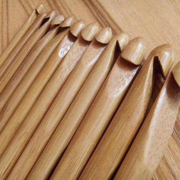 Набор крючков с деревянной ручкой  2,00-10,00мм  12шт