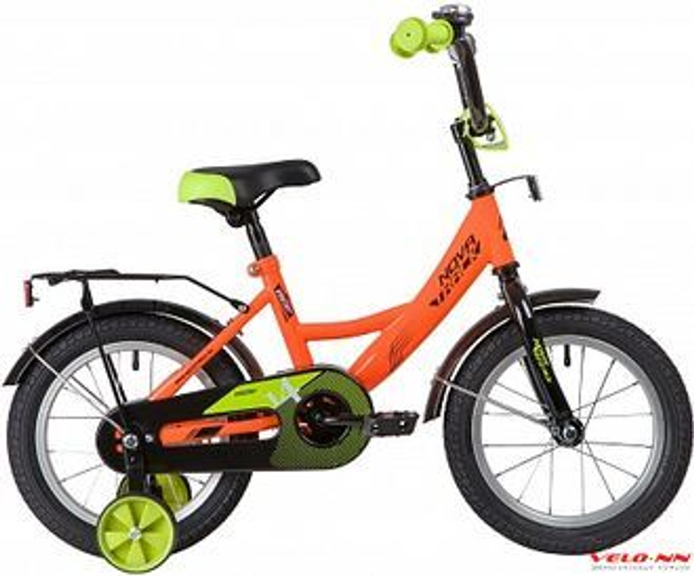 Велосипед NOVATRACK 14" VECTOR оранжевый