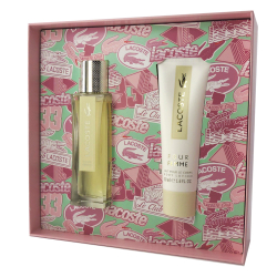 Lacoste Pour Femme w set(edp 50+b/l 100) — парфюмерный подарочный набор для женщин.