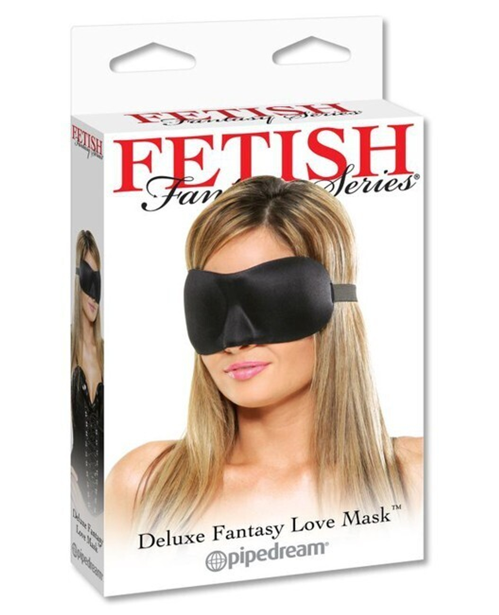 Маска на глаза Fetish Fantasy Series Deluxe Fantasy Love Mask (Цвет: черный)