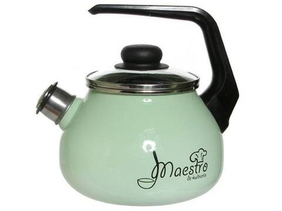 Чайник 2л со свистком "Maestro" (салатовый)