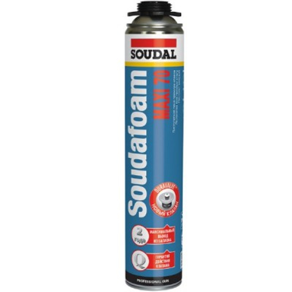 Пена монтажная Soudal Soudafoam Maxi 70  870 мл