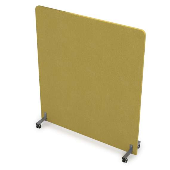 011.МП.1316 Акустическая мобильная перегородка на колесных опорах (1350*377*1600)