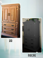 Краска для мебели, дерева и пластика матовая без запаха Гумвнутрянка 1 литр Озон