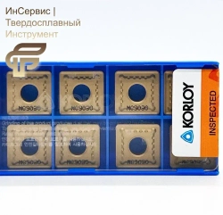 Твердосплавные пластины SNMG150612-GR SNMG543-GR NC3030 10шт.