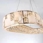 Подвесная люстра Modelux ML.6988.1000P GD