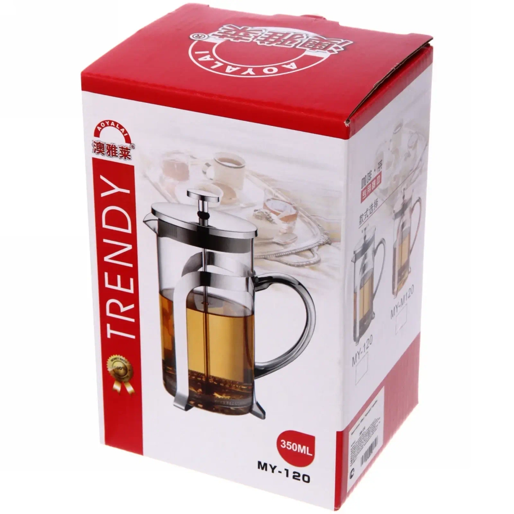 Френч-пресс 350мл «Адмирал» графит